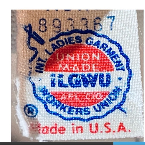 Vintage 1960s Frog Skirt White and Blue size 10 - Picture 2 of 7